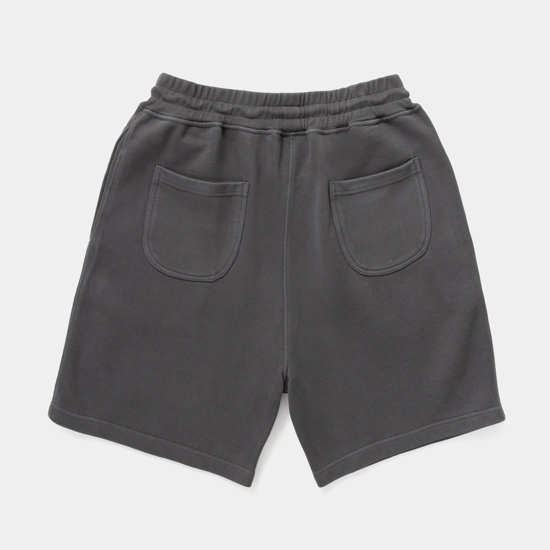 Power goods Loopback Sweat Shorts Washed Black