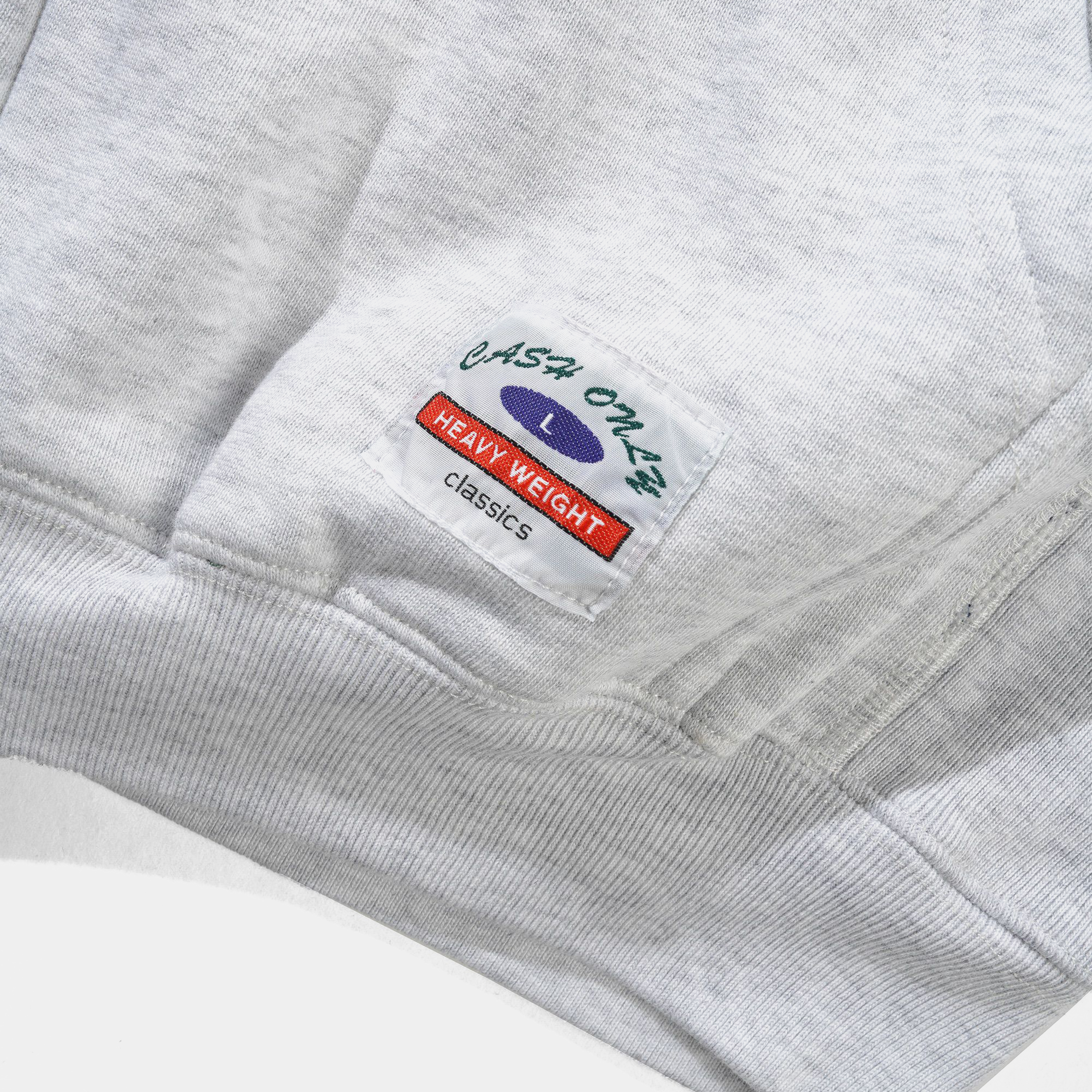 Cash Only Heavy-Weight Zip-Thru Hood Ash
