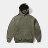 Butter Sketch Zip-Thru Hood Army
