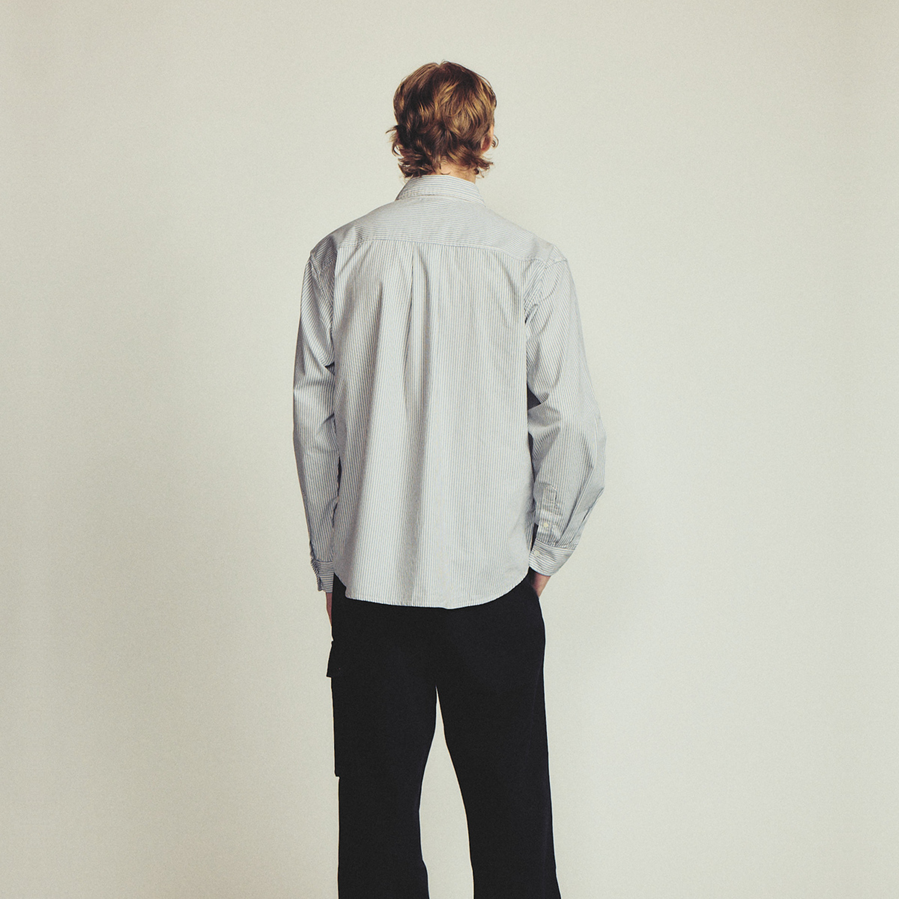 Larriet Grant Shirt Sky Stripe