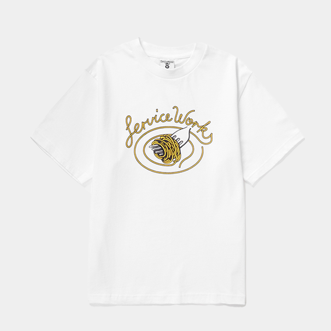 Service Works Spaghetti Tee White