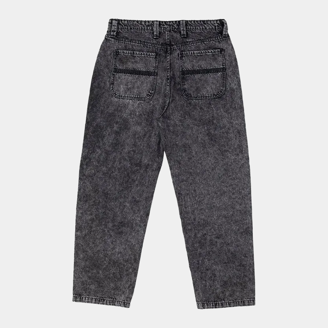 Spitfire Bighead Fill Denim Jeans Black Stone Washed