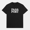 Pass~Port Official Stacked Tee Black