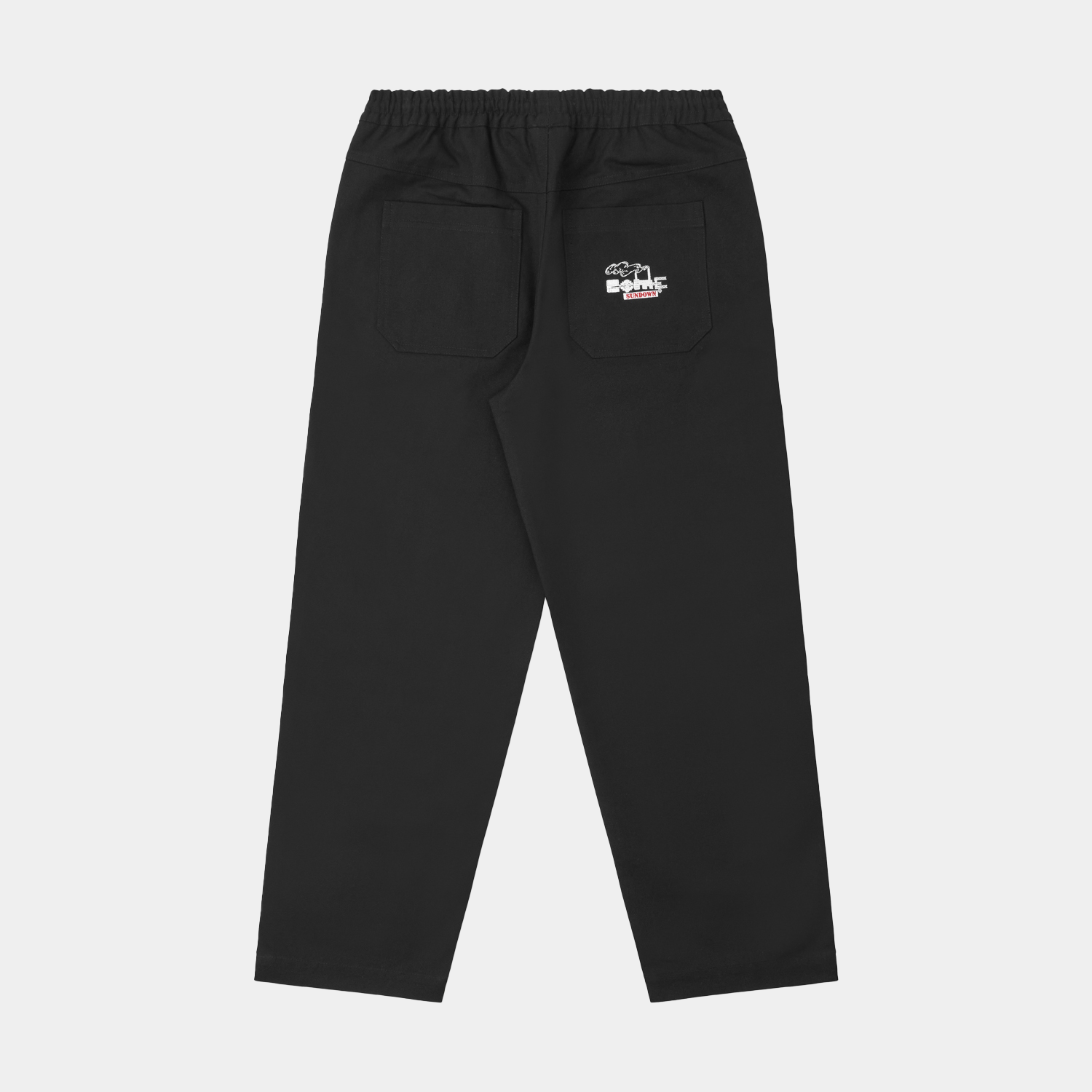 Come Sundown Stacks Pants Black