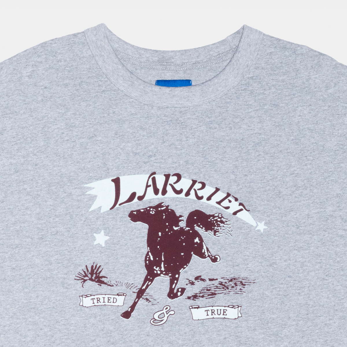 Larriet Stallion Tee Grey Marle