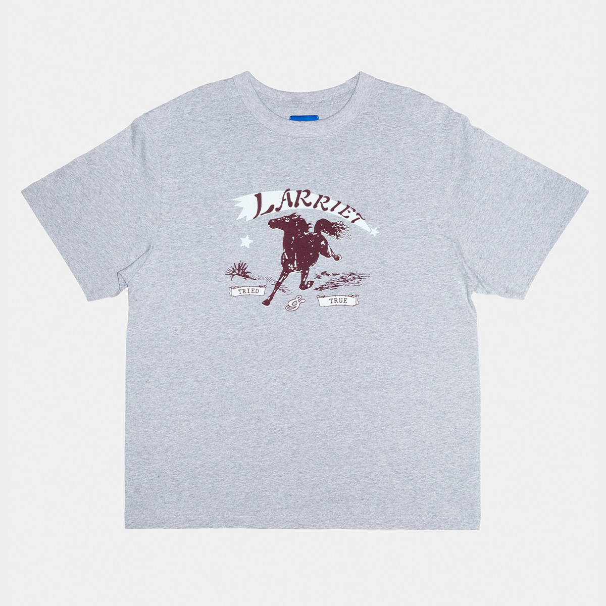 Larriet Stallion Tee Grey Marle