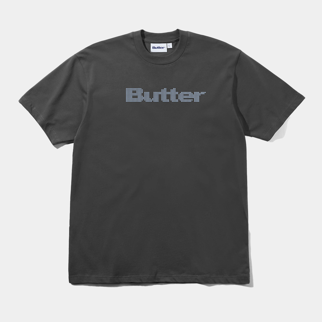 Butter Stars Tee Charcoal
