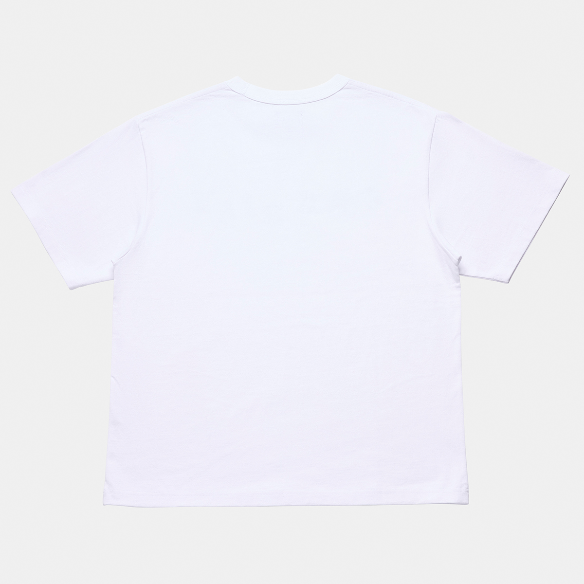 Larriet Stencil Tee White + Ocean