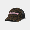 Butter Stencil Trucker Cap Leopard