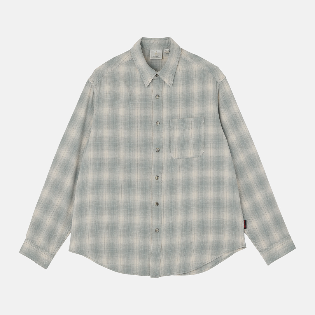 Gramicci Piled Flannel Shirt Storm