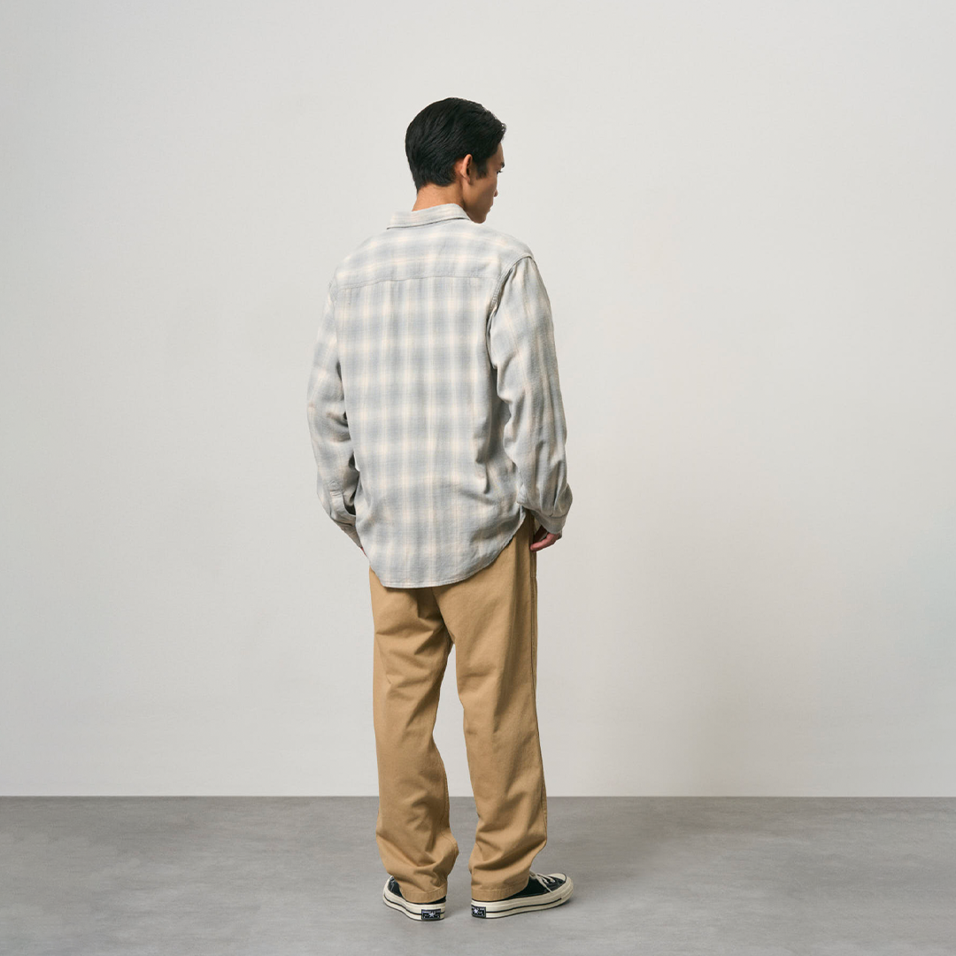 Gramicci Piled Flannel Shirt Storm
