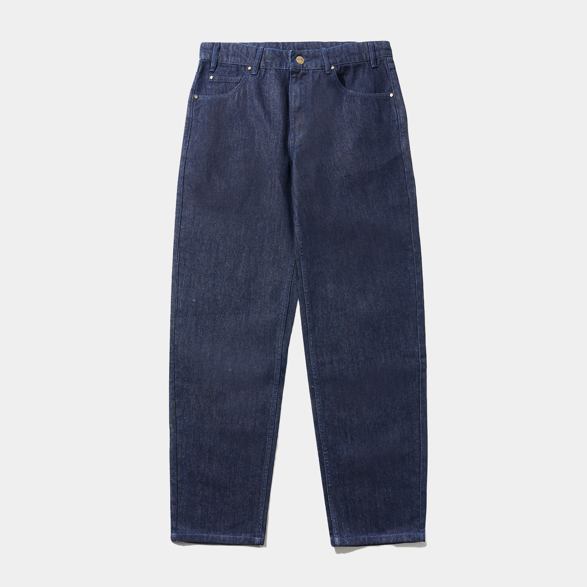 Butter Goods Straight Leg Denim Jeans Dark Indigo