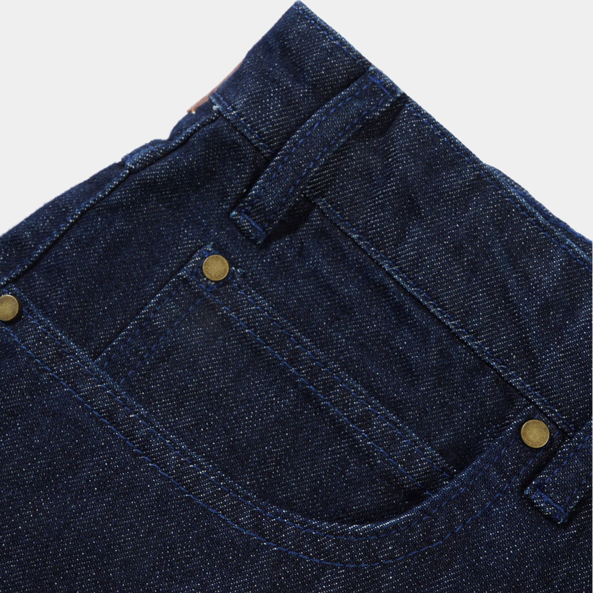 Butter Goods Straight Leg Denim Jeans Dark Indigo