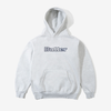 Butter Stripe Logo Applique Pullover Hood Ash