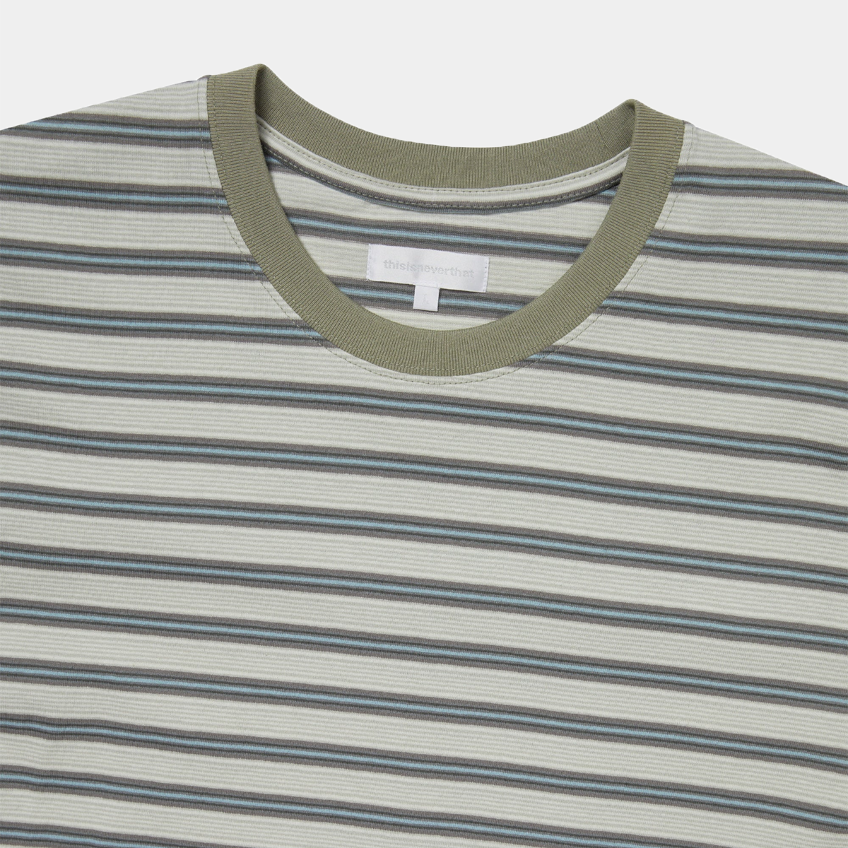 thisisneverthat Striped Tee Ivory