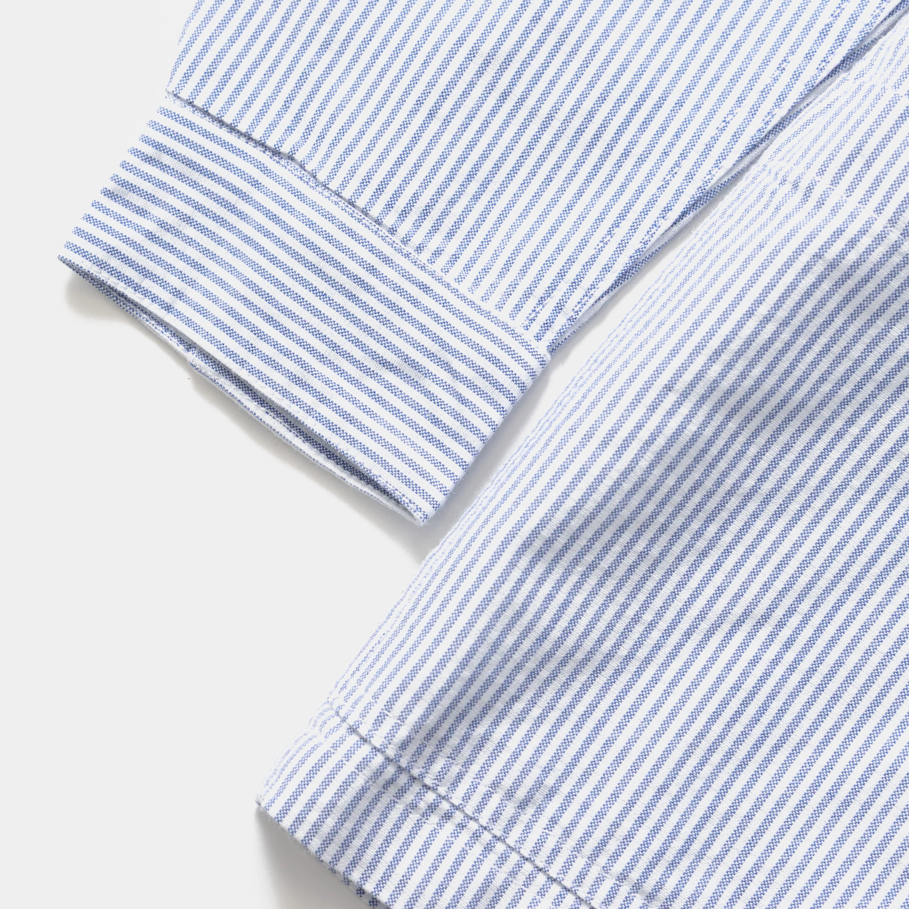 Service Works Waiter Shirt Oxford Blue Stripe