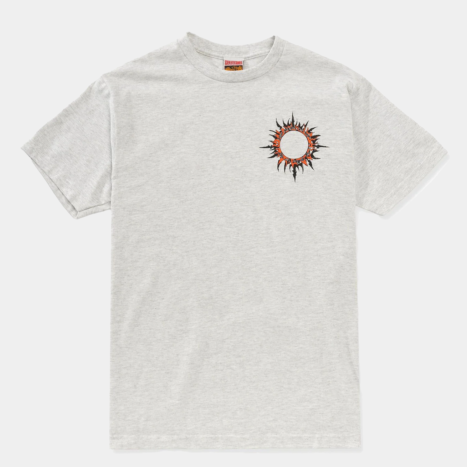 Screwface Sun Tee Heather Grey