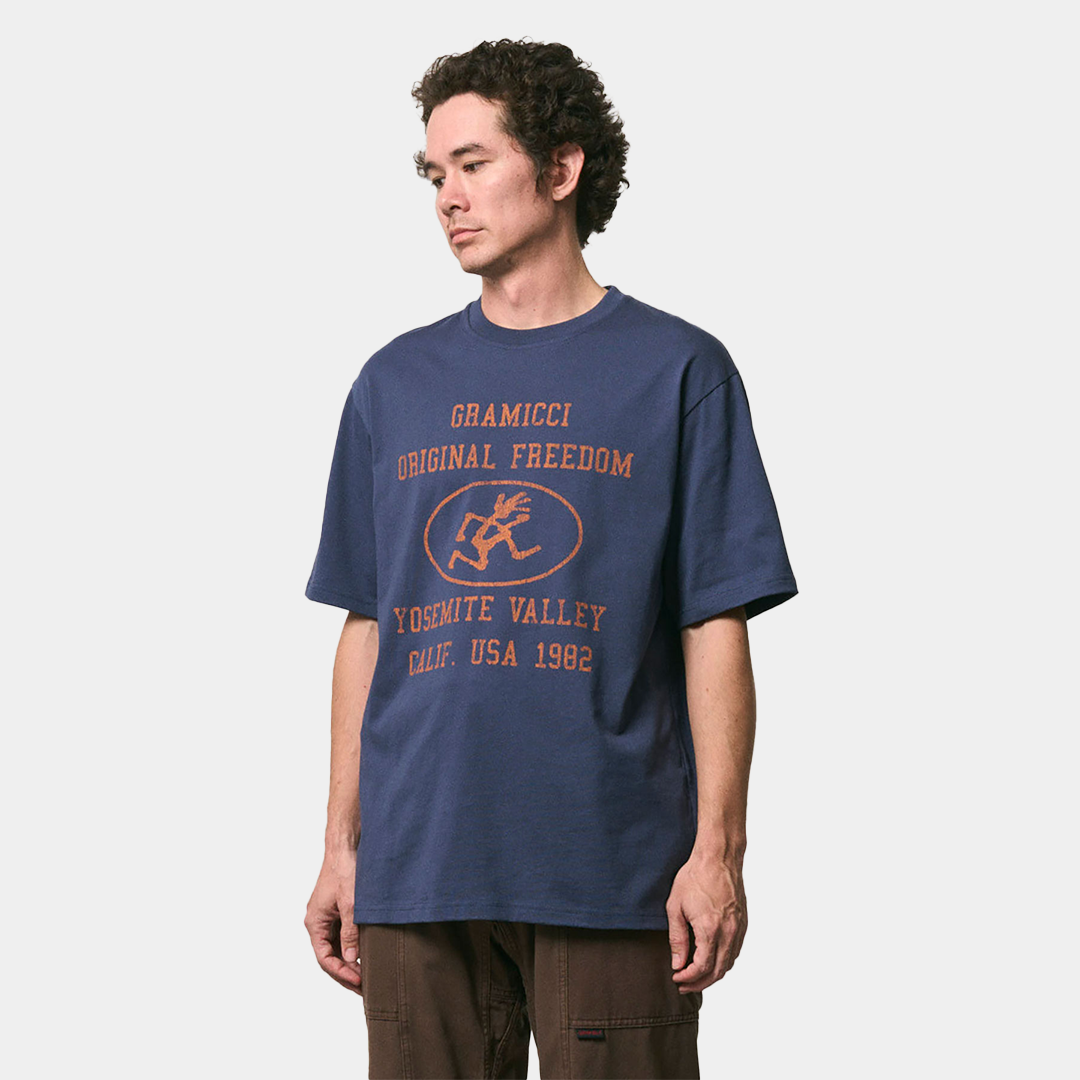 Gramicci Yosemite Valley Tee Navy