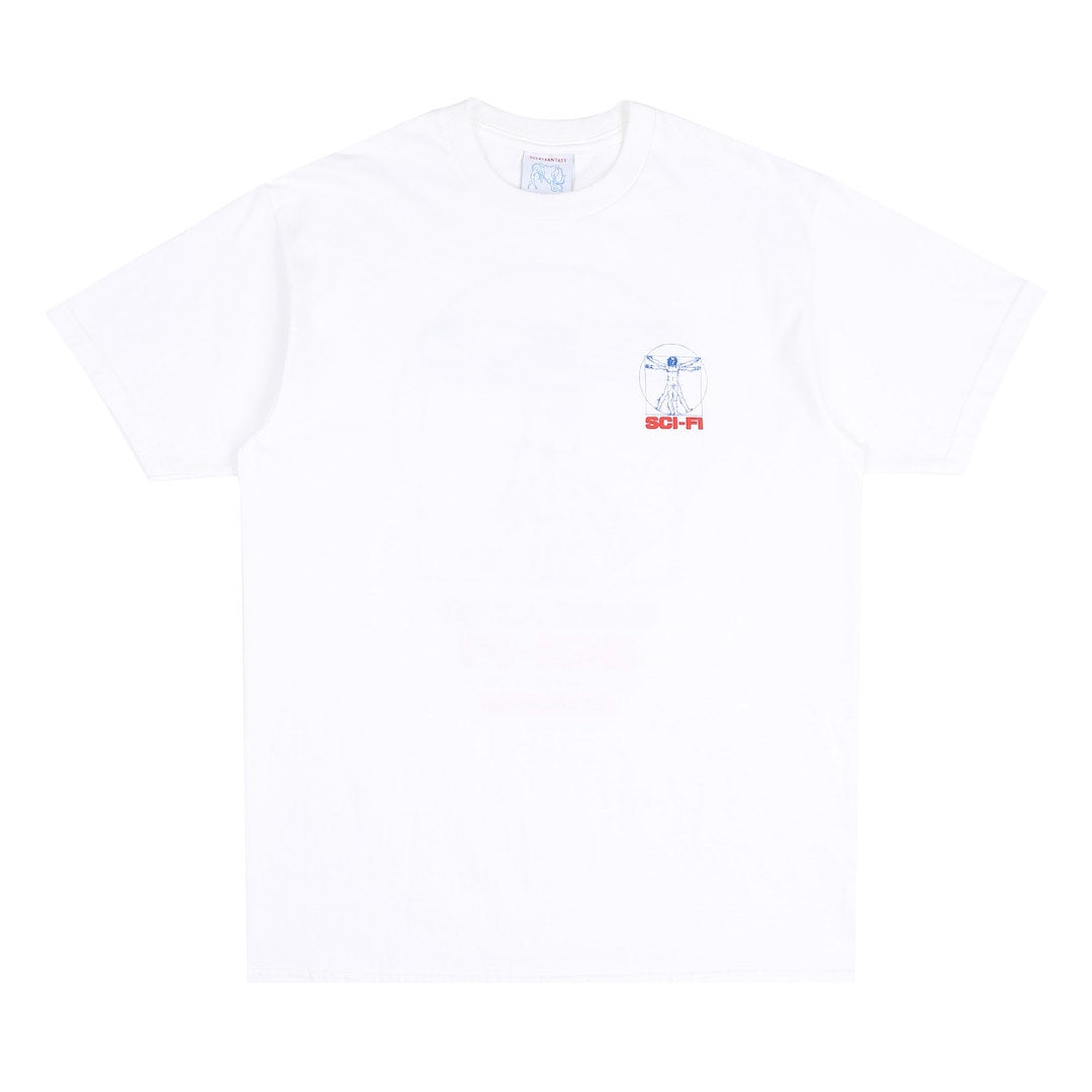Sci Fi Fantasy Chain Of Being Tee White