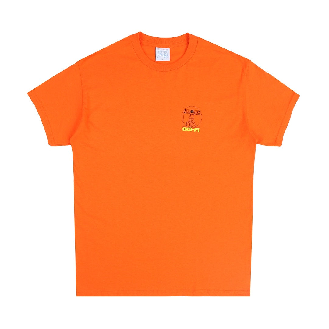 Sci Fi Fantasy Chain Of Being Tee Orange