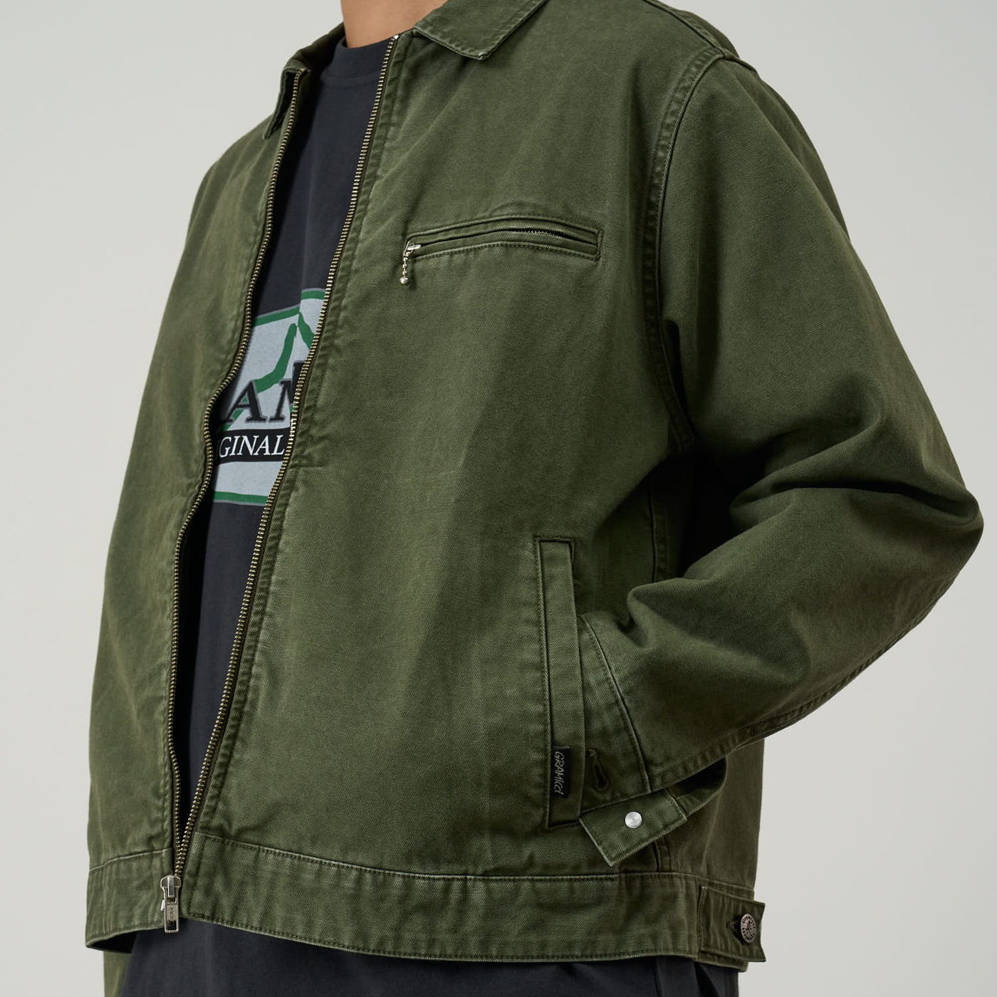Gramicci Taos Canvas Jacket Moss