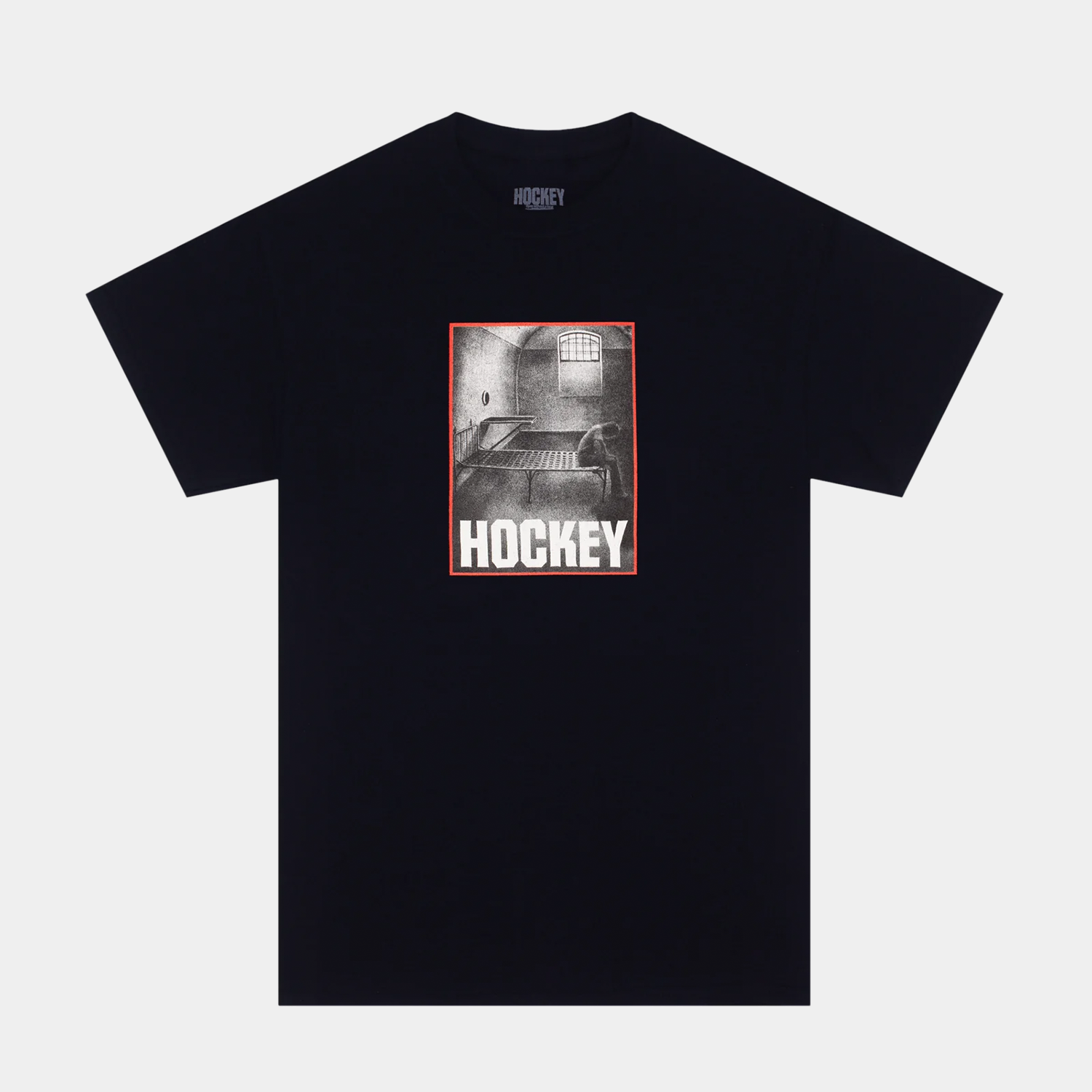 Hockey Bed Rot Tee Black