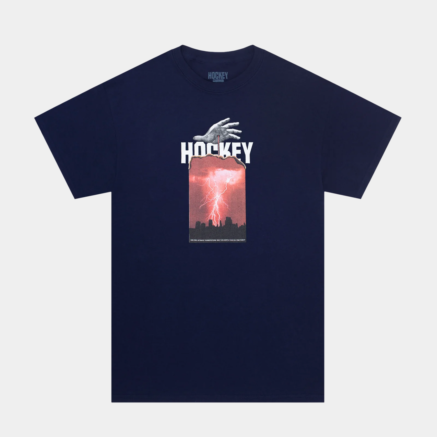 Hockey Side One Tee Navy