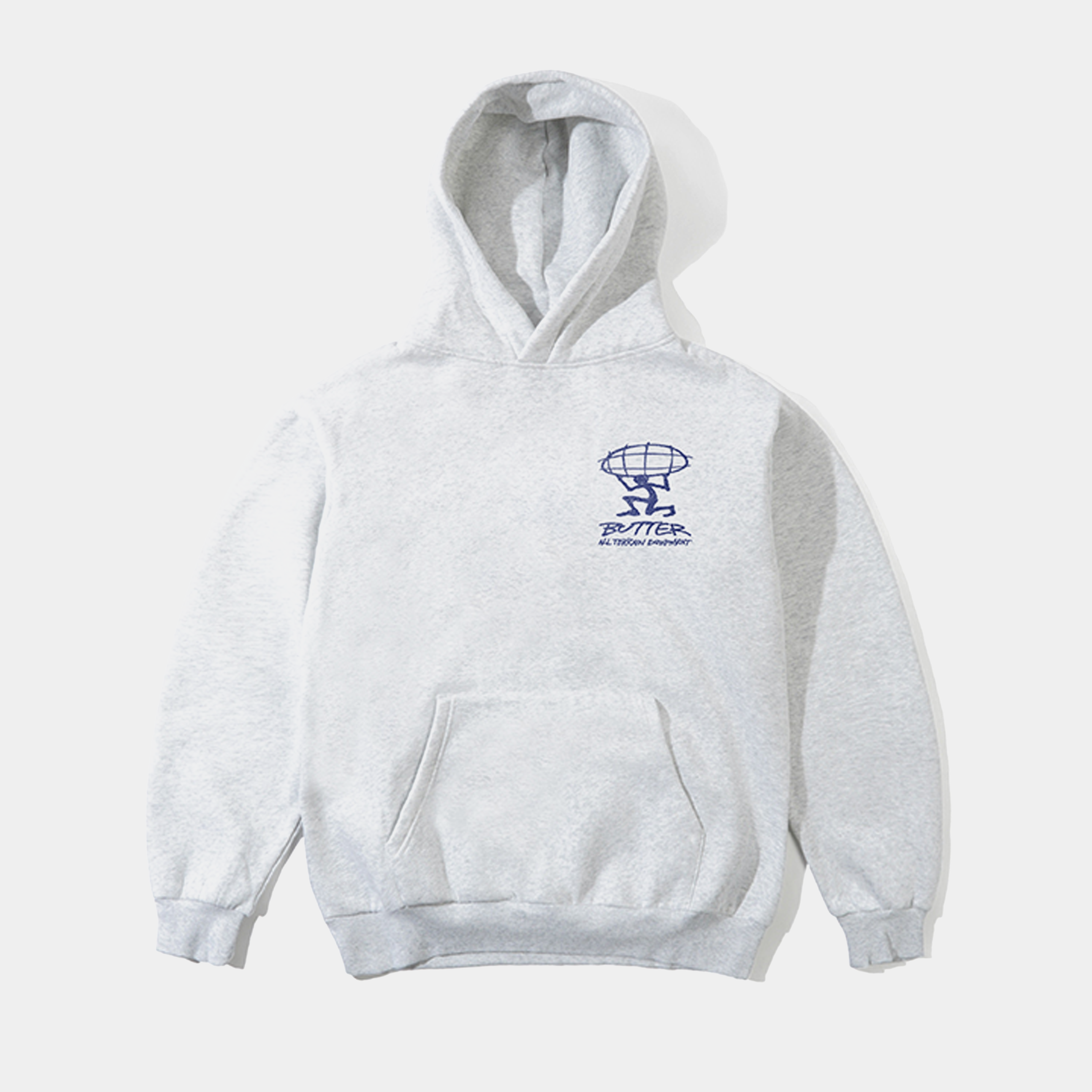 Butter Terrain Pullover Hood Ash