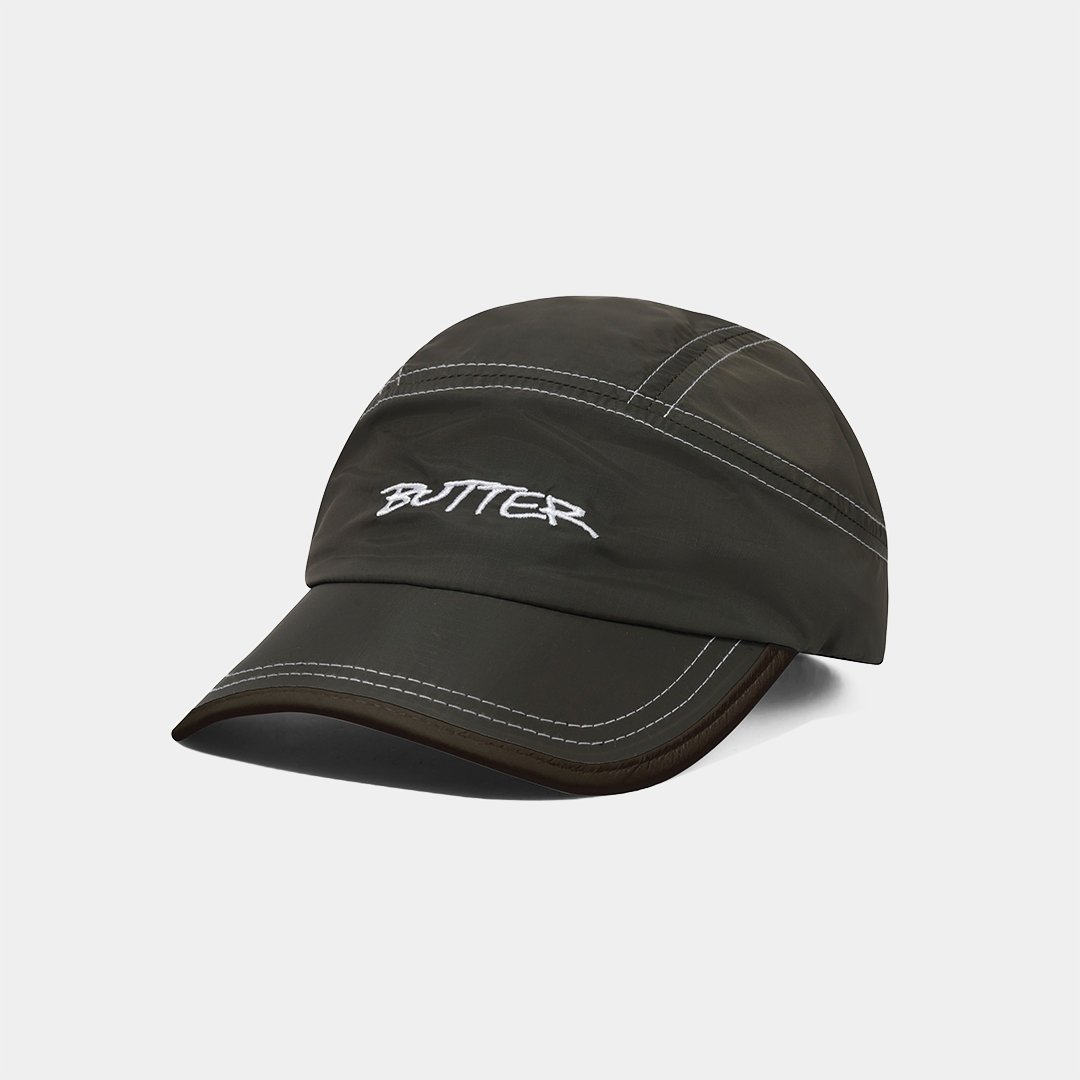 Butter Trace 4 Panel Cap Olive