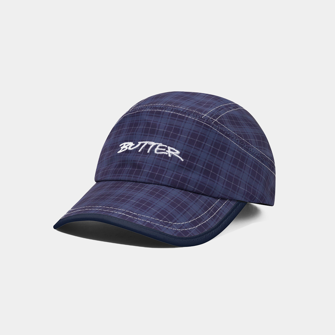 Butter Trace 4 Panel Cap Plaid