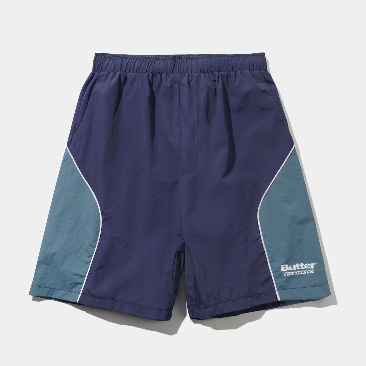 Butter Goods Track Shorts Navy