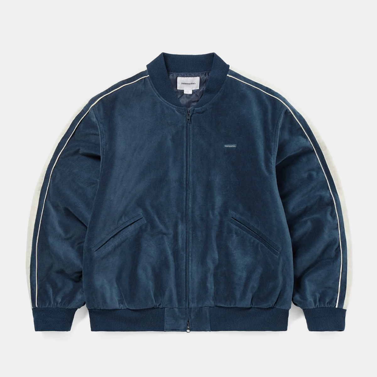 thisisneverthat Velvet Track Jacket Blue