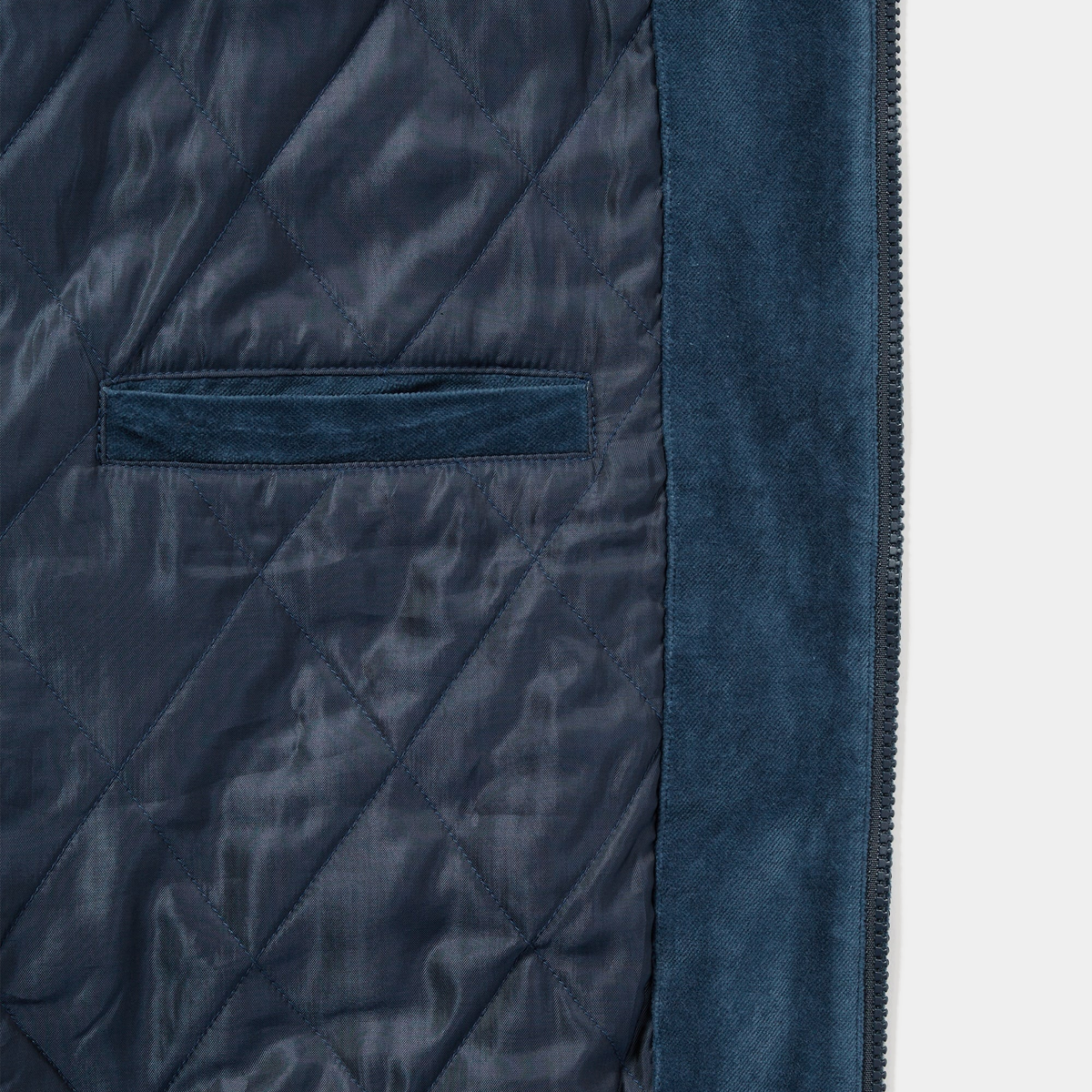 thisisneverthat Velvet Track Jacket Blue