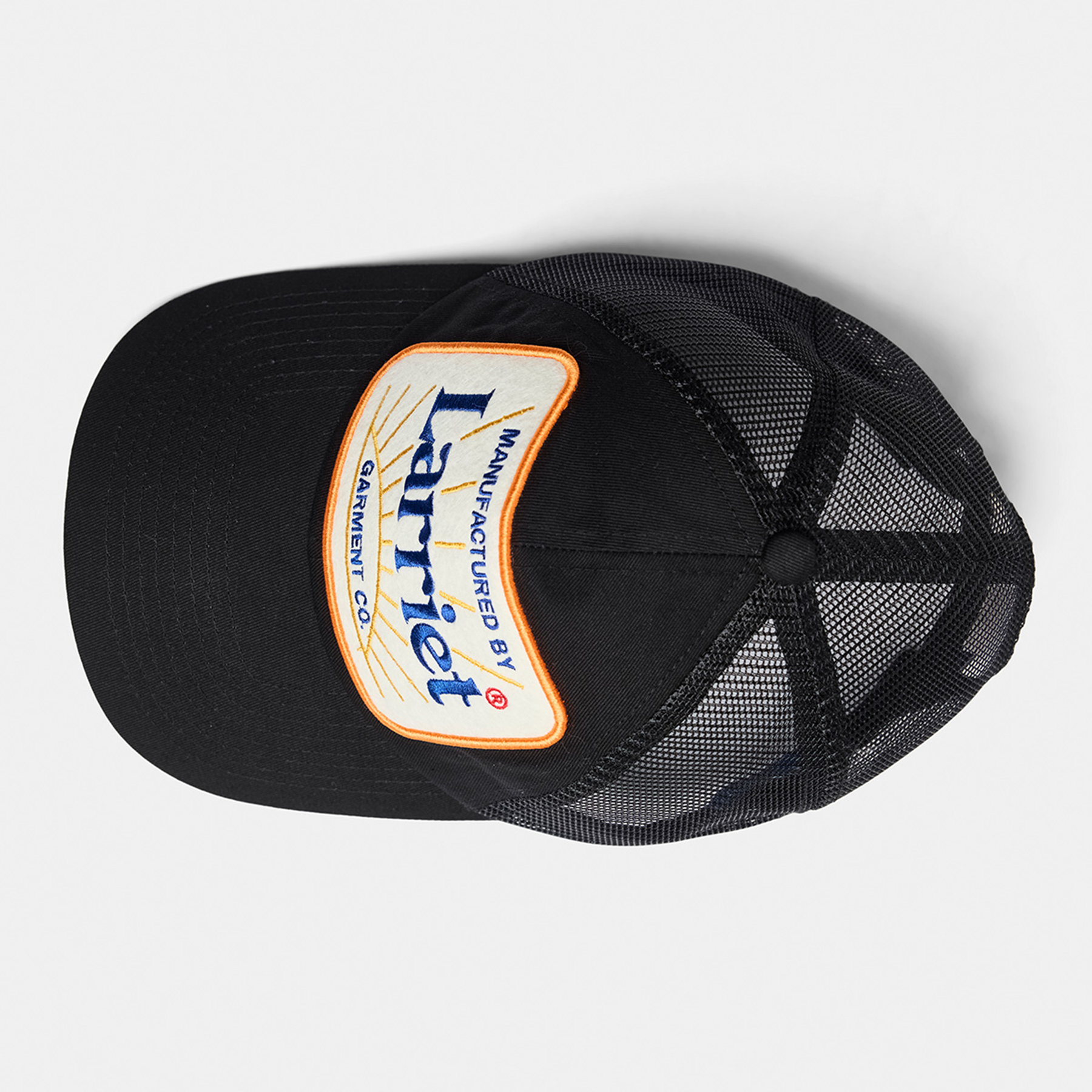 Larriet Trucker Cap Black