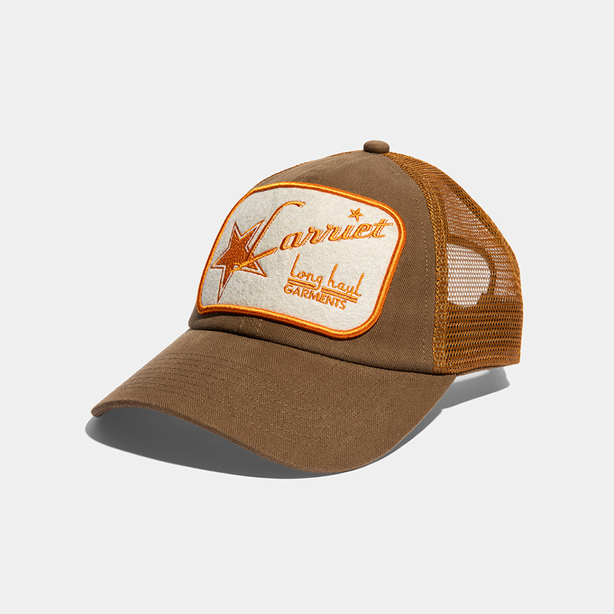 Larriet Haul Trucker Cap Brown
