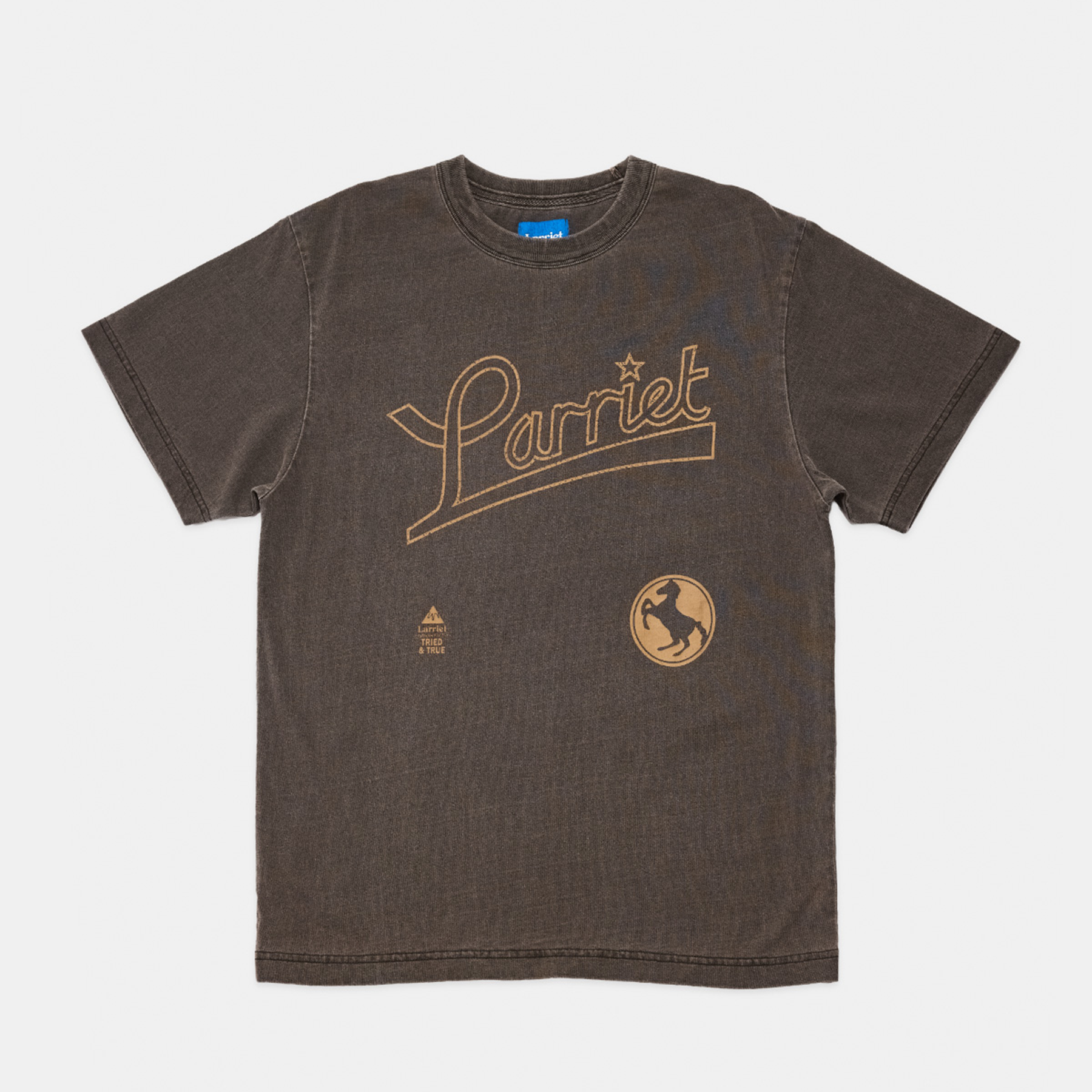 Larriet Tried & True Tee Dark Brown