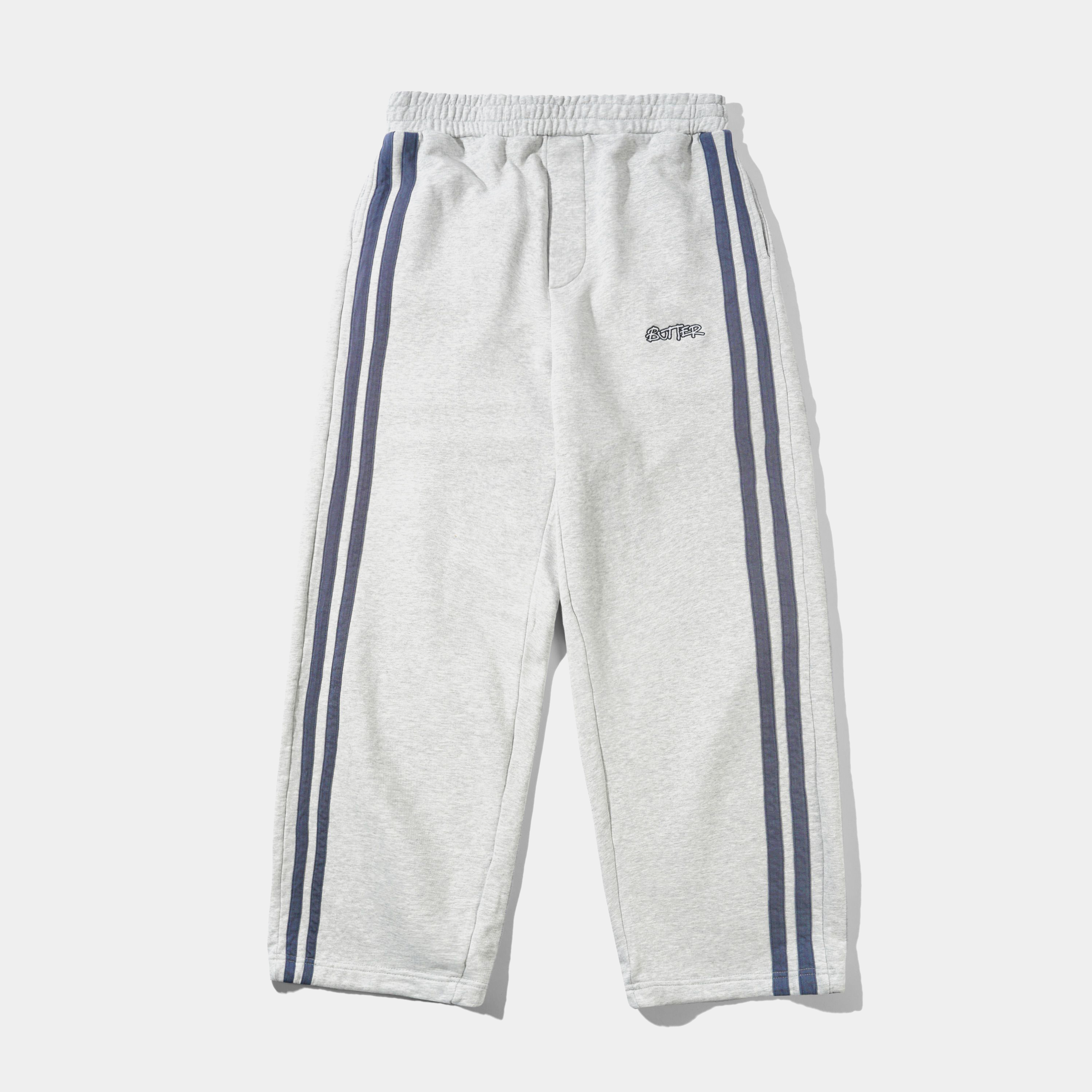Butter Tunnel Trackpants Ash + Navy