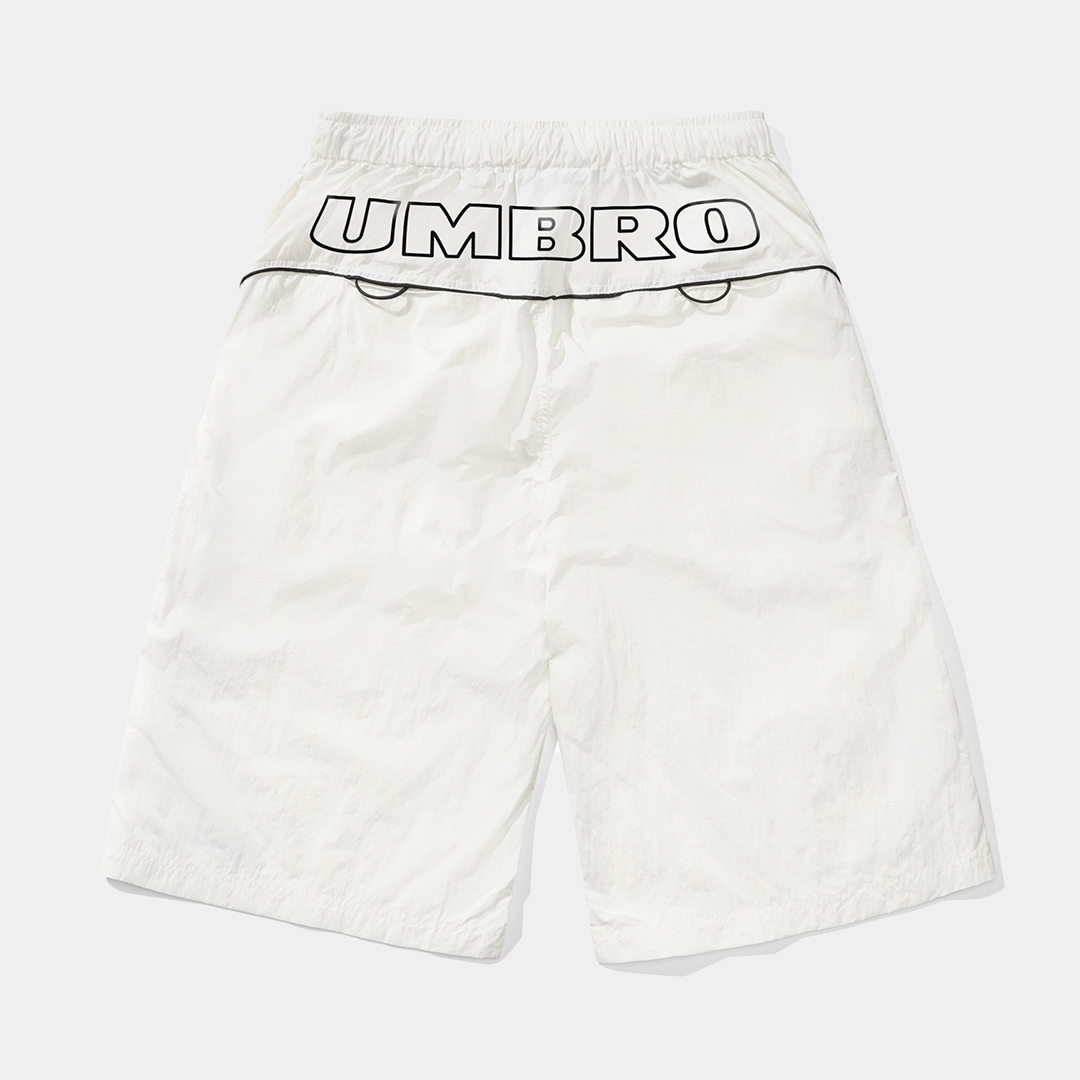 Butter x Umbro Long Track Shorts White