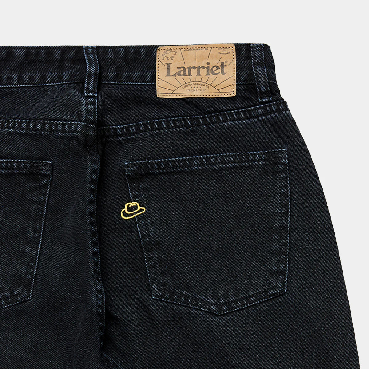 Larriet Womens Walé Jean Used Black