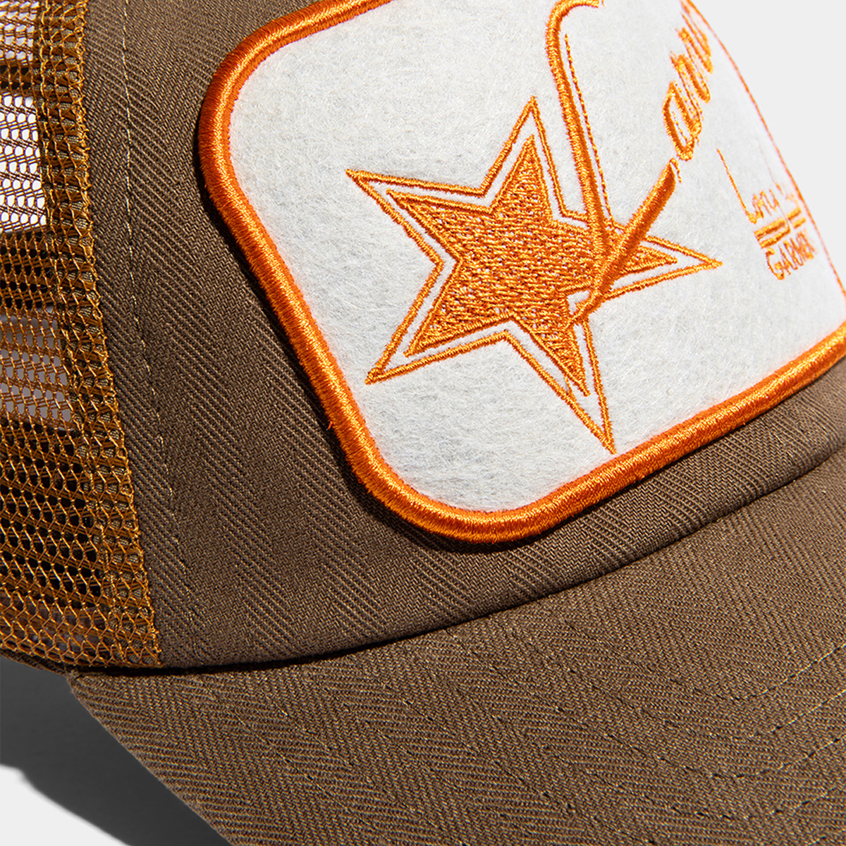Larriet Haul Trucker Cap Brown