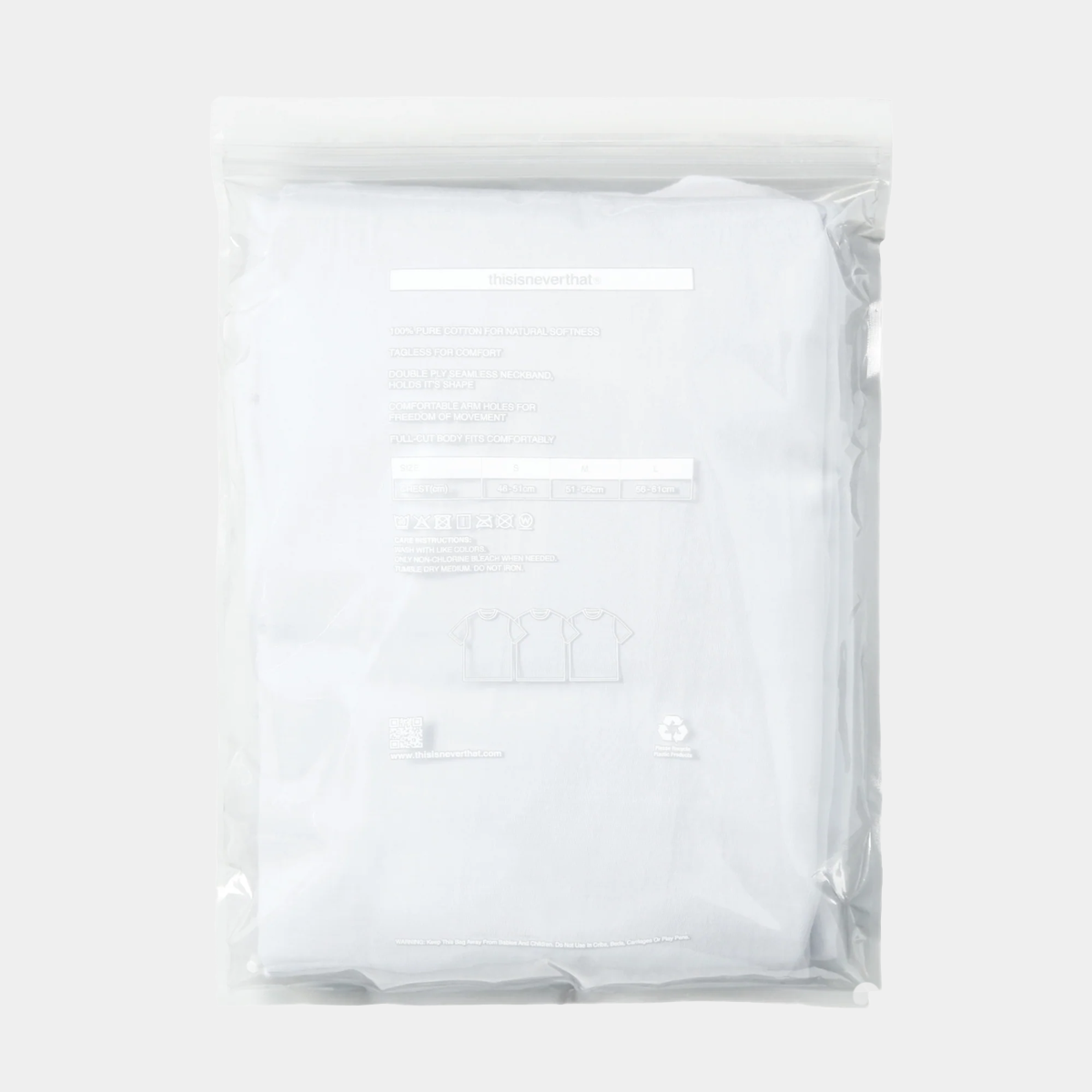 thisisneverthat 3 Tagless T-Shirts White