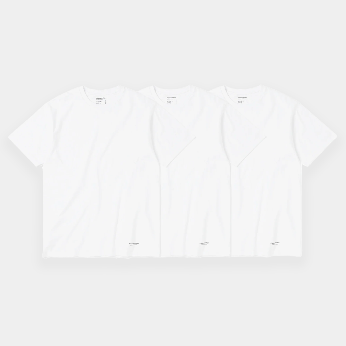 thisisneverthat 3 Tagless T-Shirts White