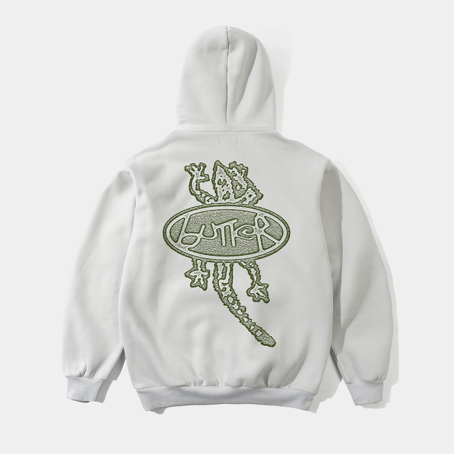 Butter Wipeout Pullover Hood Cement