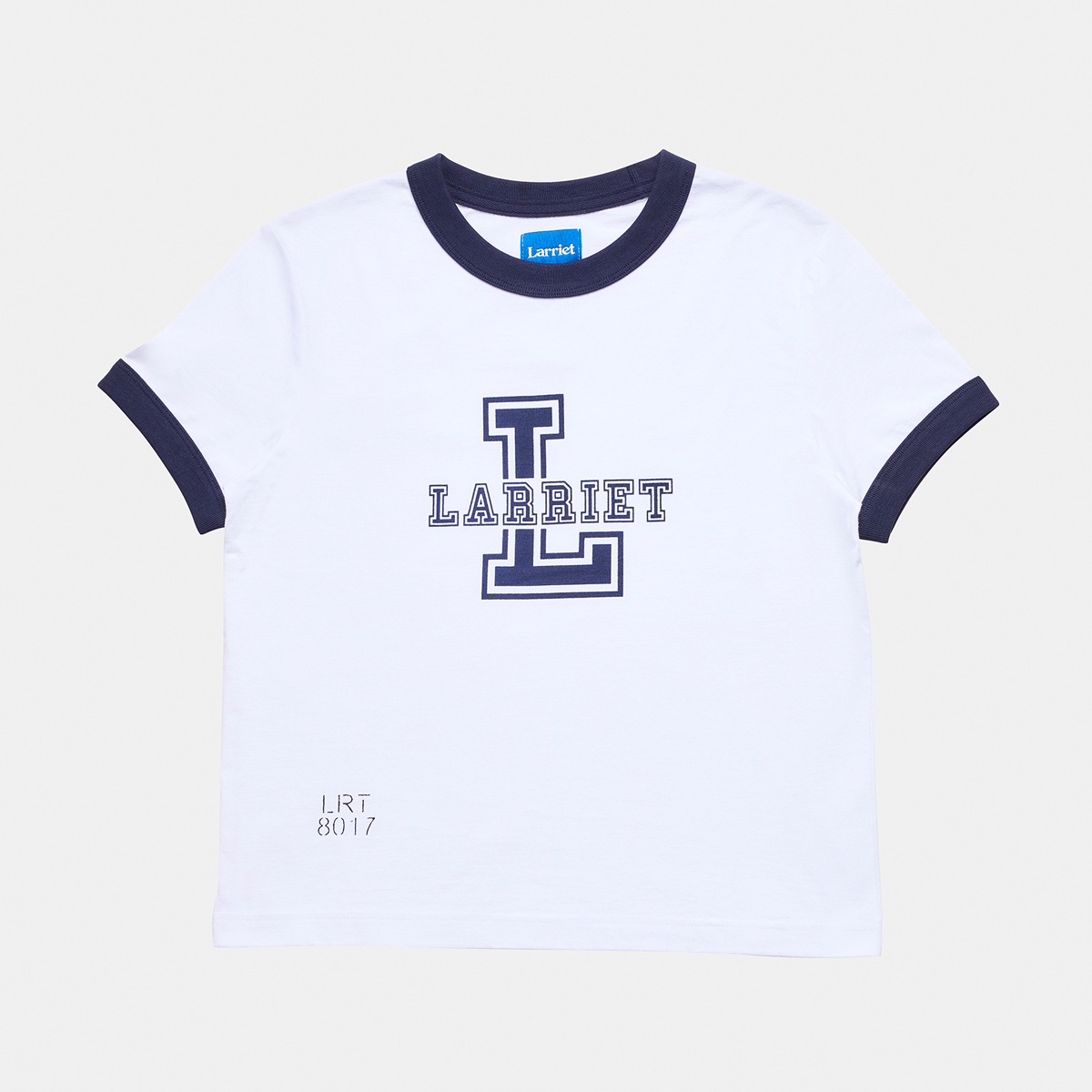 Larriet Women's Navy Tee White