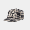 Someday Spellout Ballcap Black Wool Plaid
