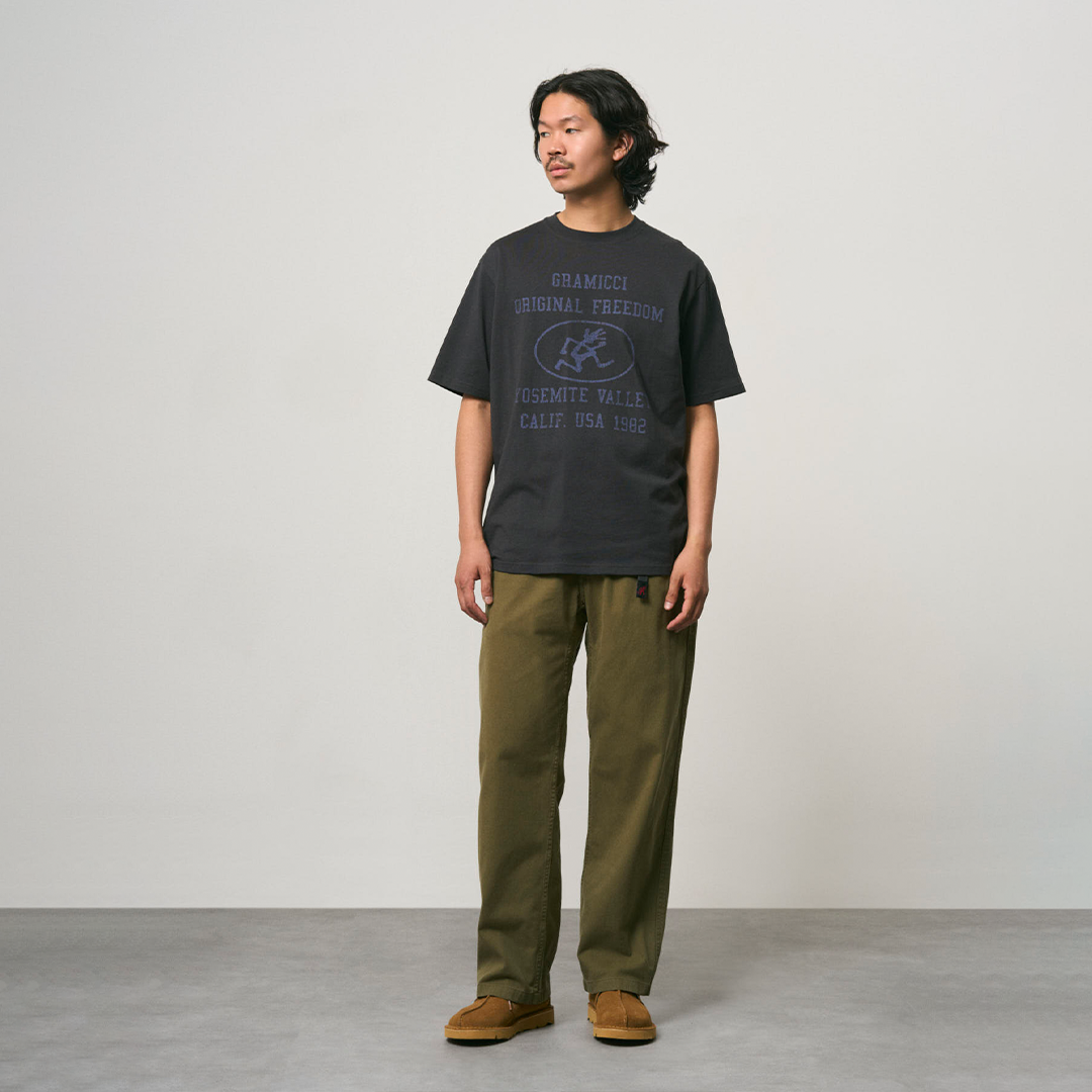 Gramicci Yosemite Valley Tee Vintage Black