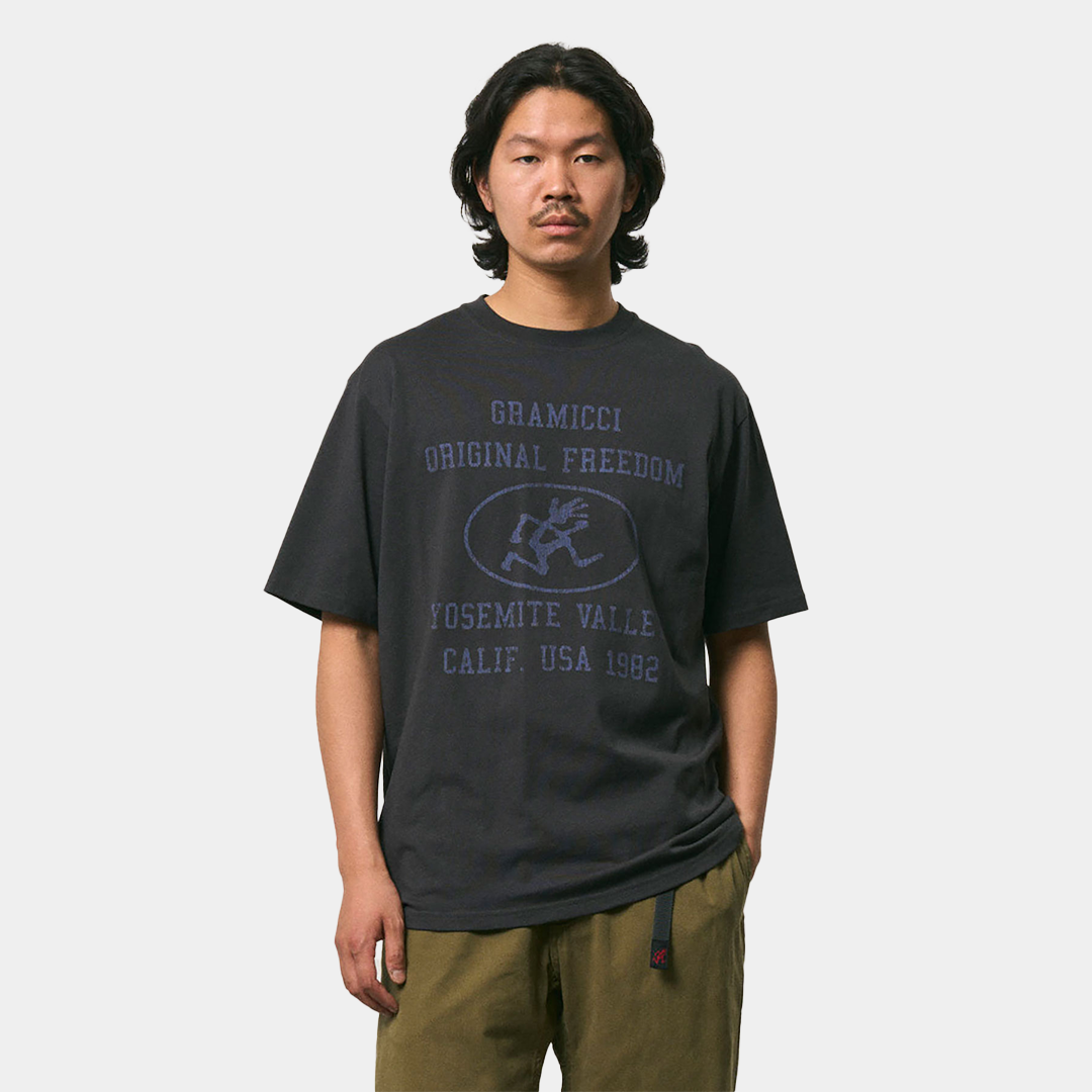 Gramicci Yosemite Valley Tee Vintage Black