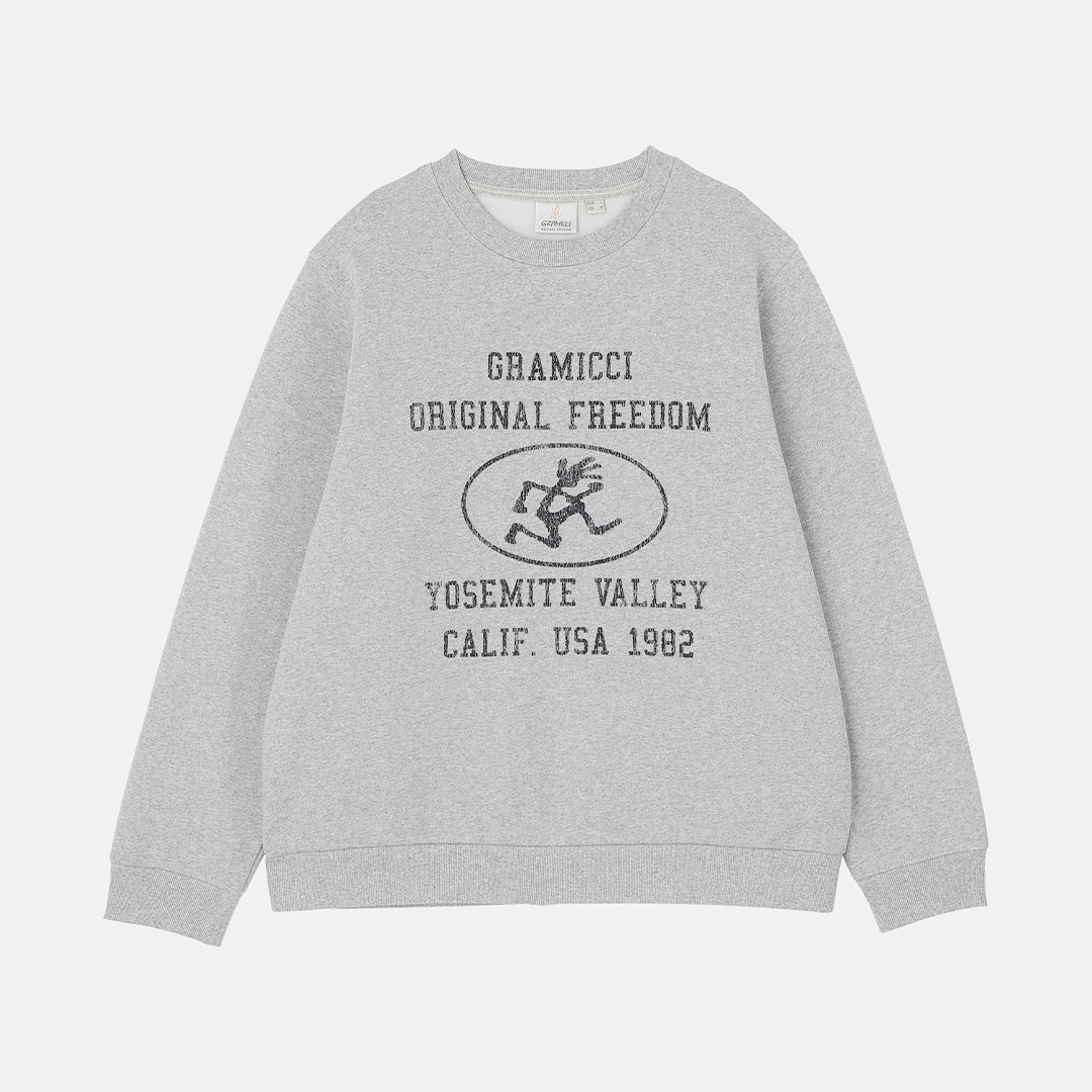 Gramicci Yosemite Valley Sweatshirt Grey Heather
