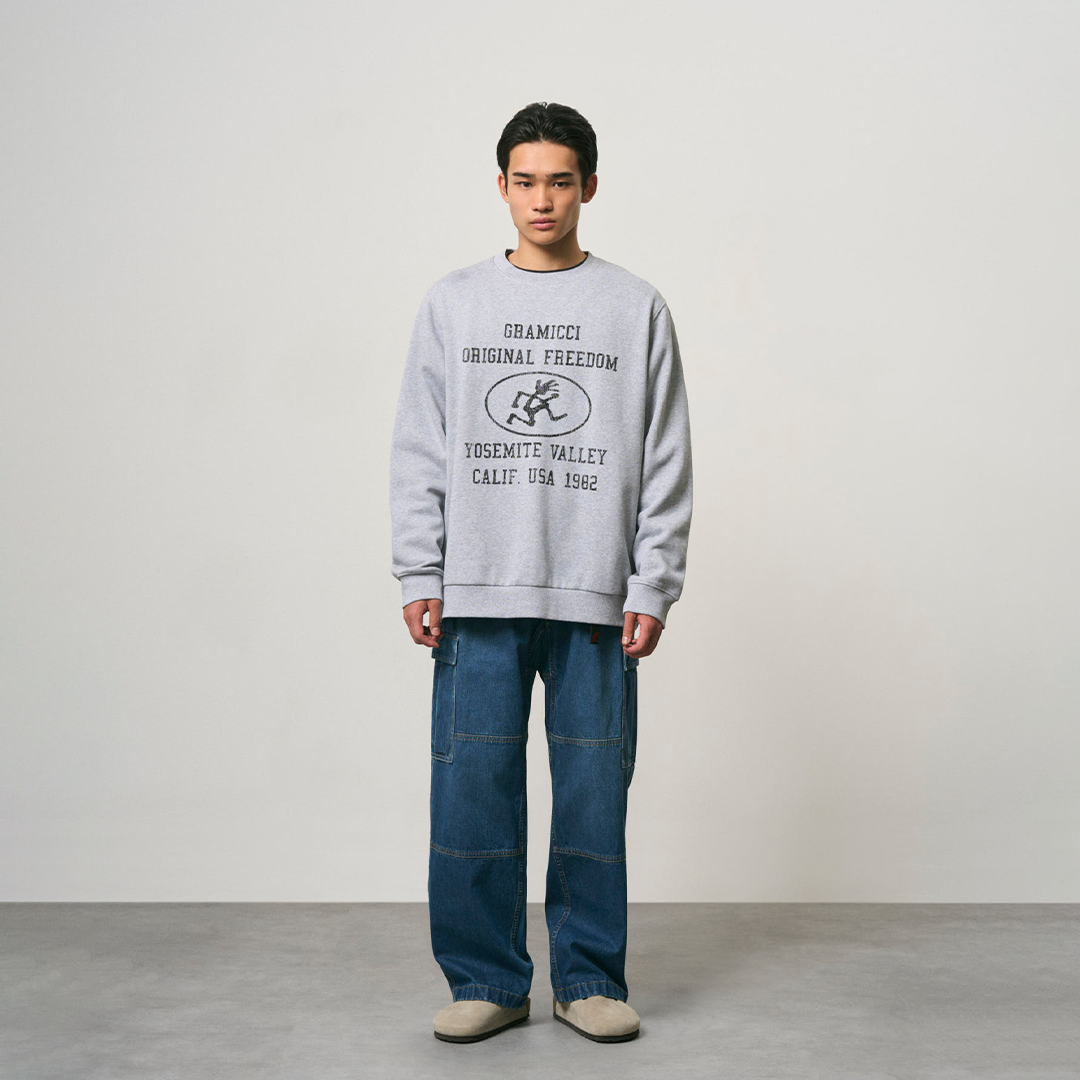Gramicci Yosemite Valley Sweatshirt Grey Heather