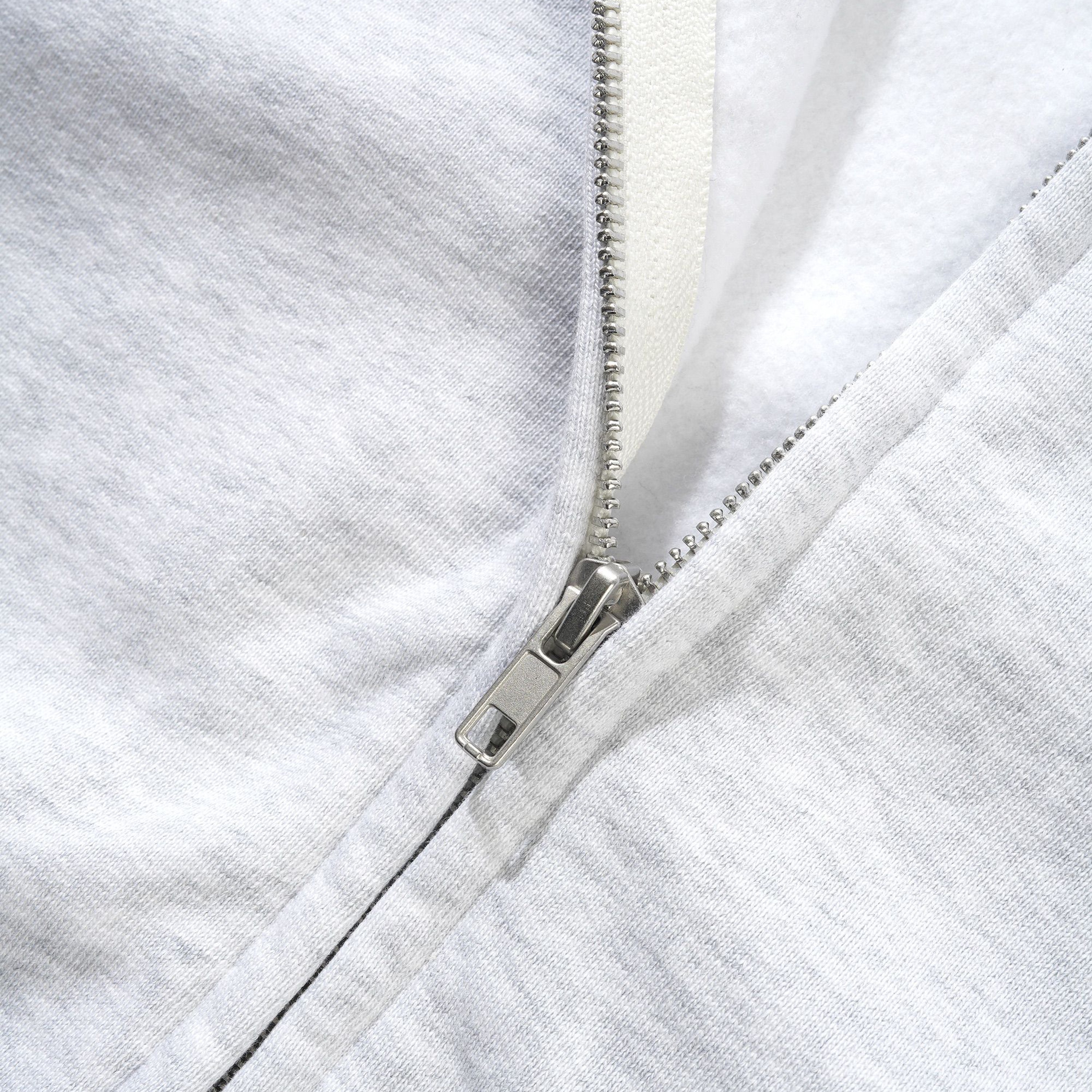 Cash Only Heavy-Weight Zip-Thru Hood Ash